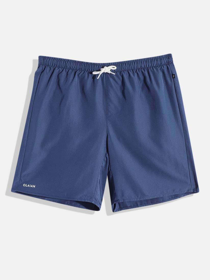 Blue Olaian Decathlon Surfing Shorts OLAIAN By Decathlon Boys Navy