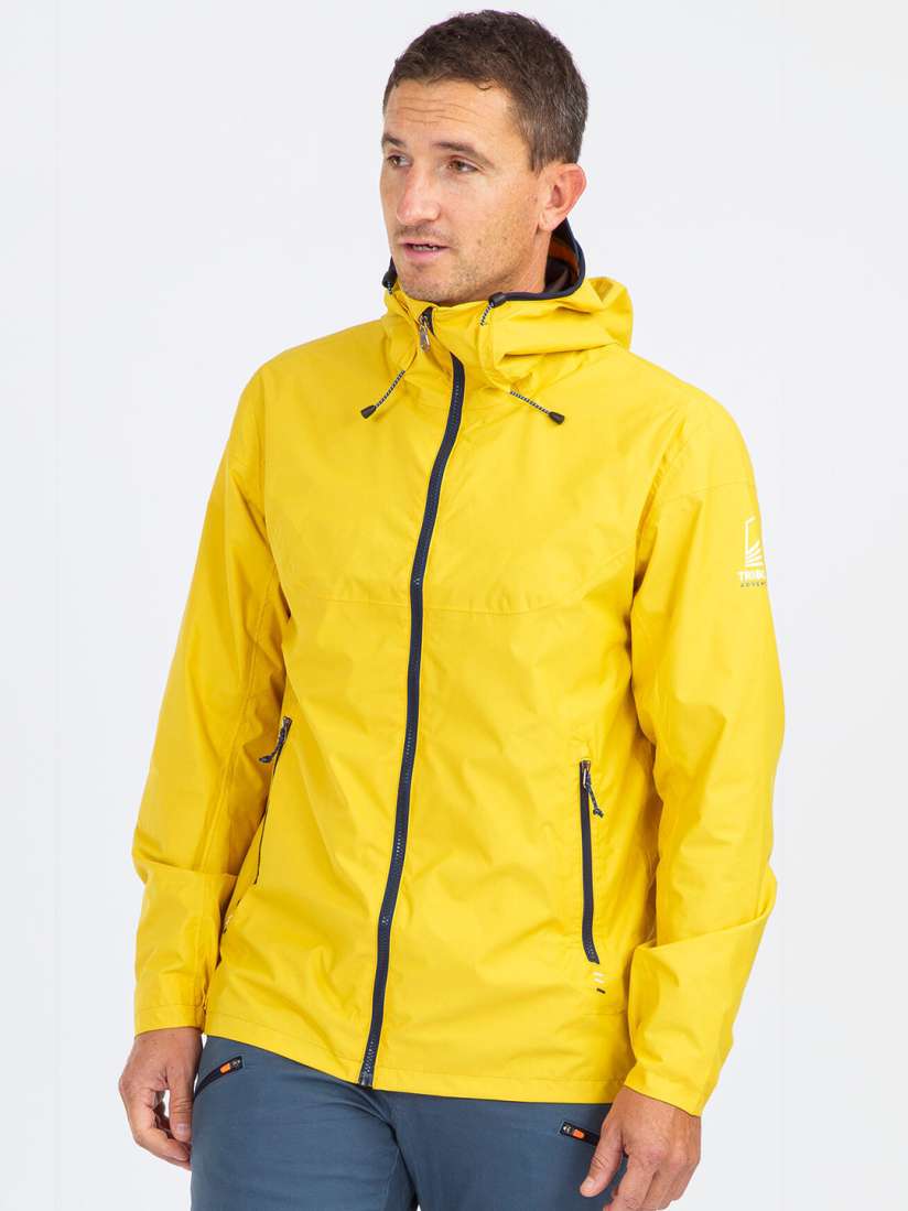 Buy Tribord By Decathlon Men Yellow Full Zip Hooded Waterproof Sailing Jacket Rain Jacket for Men 28732682 Myntra