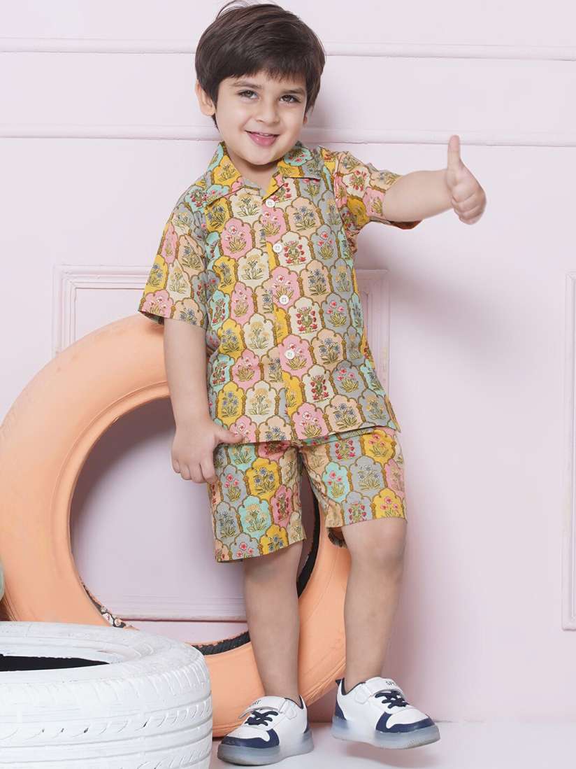 Buy Aj DEZInES Boys Printed Pure Cotton Clothing Set Clothing Set for Boys 28733724 Myntra