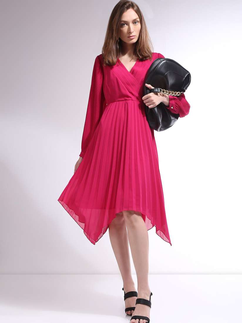 Buy Vero Moda V Neck Fit Flare Dress Dresses for Women 28743846 Myntra