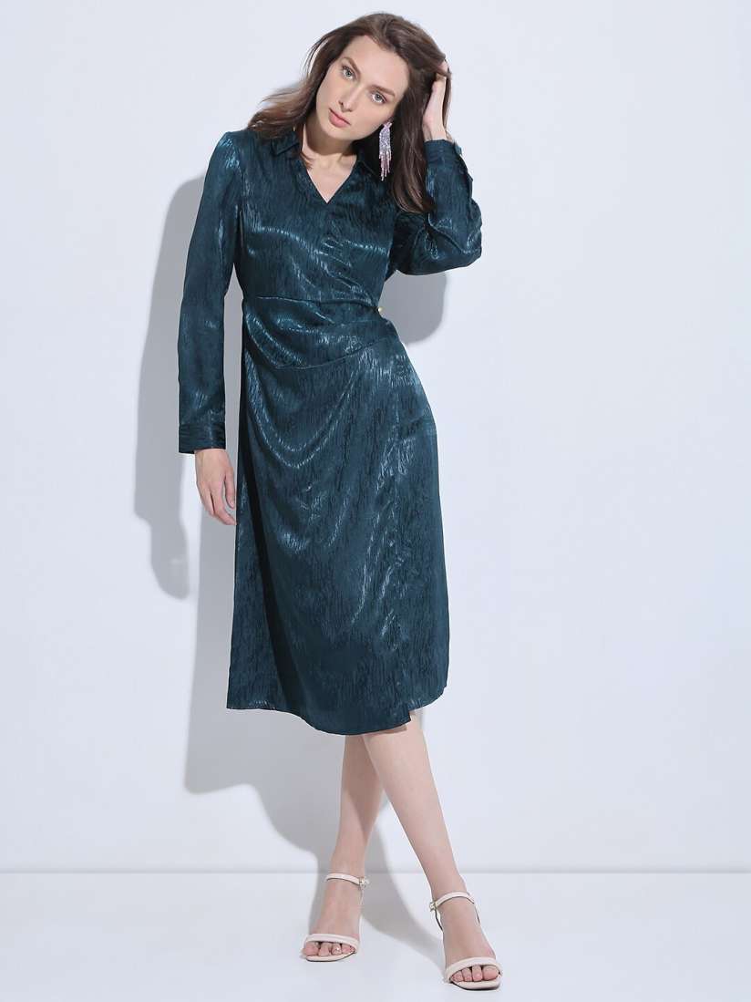 Buy Vero Moda Midi Wrap Dress Dresses for Women 28743848 Myntra