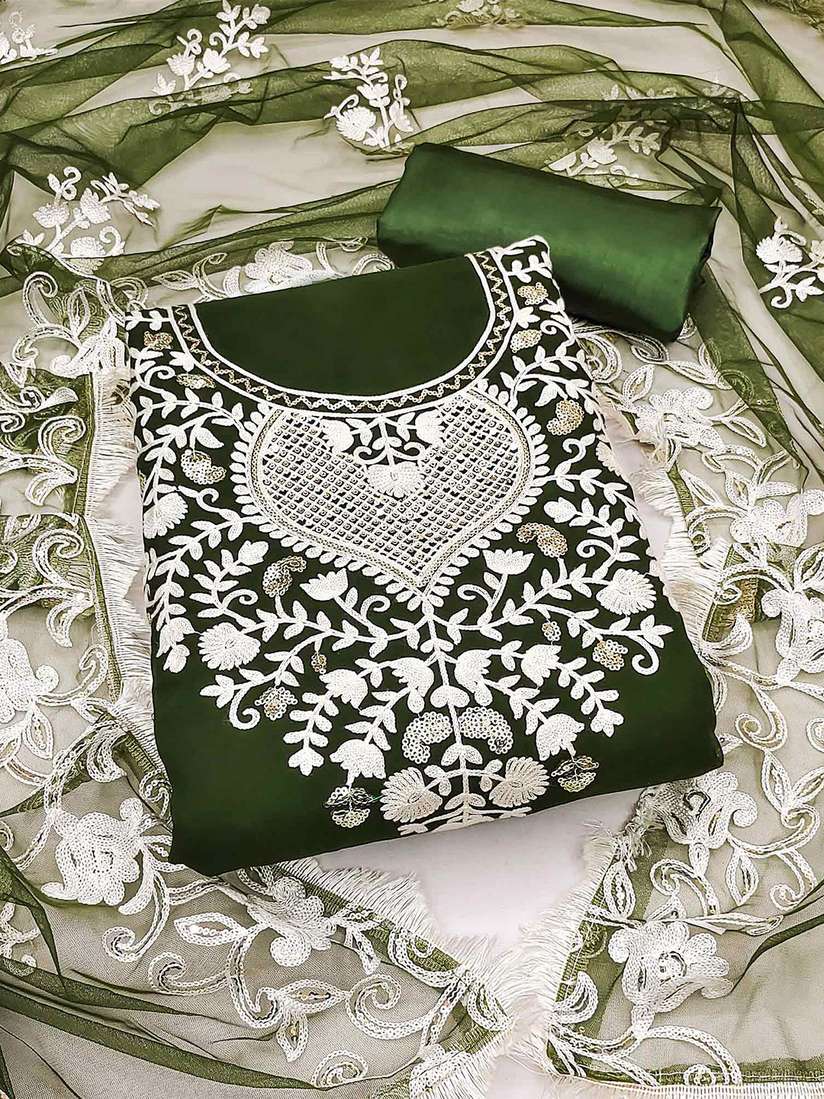 Unstitched Dress Peachmode Dress Material Sale Georgette Dress