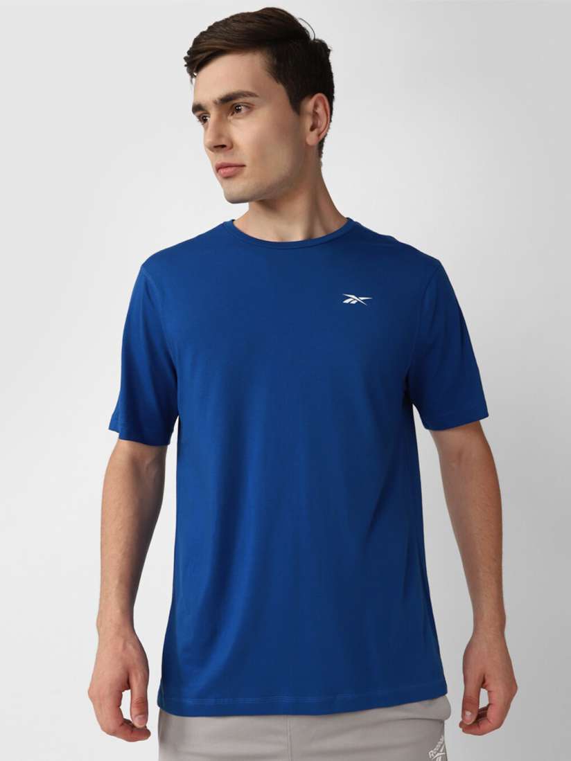 Buy Reebok Round Neck Short Sleeves Training Sports T shirt Tshirts for Men 28746296 Myntra