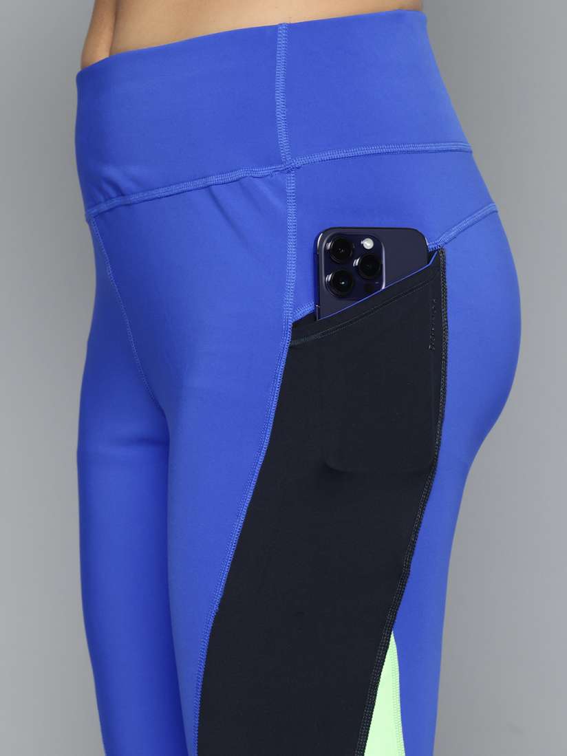 Buy Domyos By Decathlon Women Colourblocked Gym Tights Tights for Women 28746968 Myntra