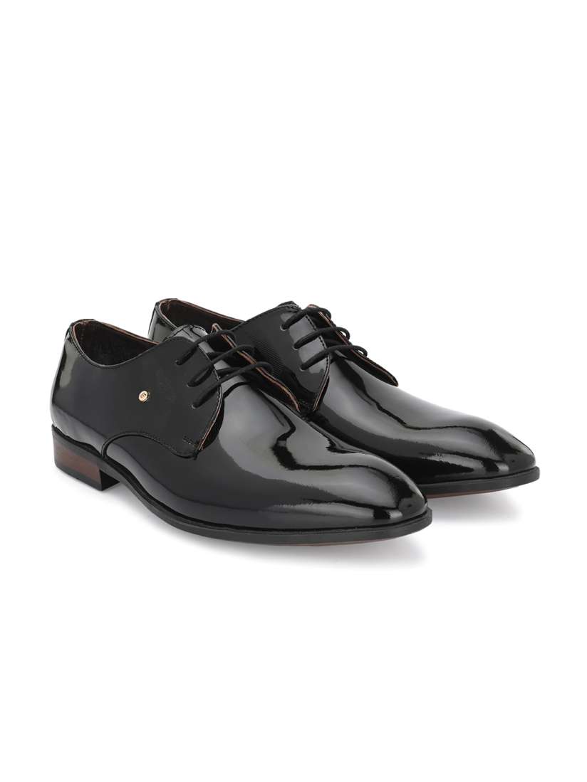 Egoss black formal shoes top