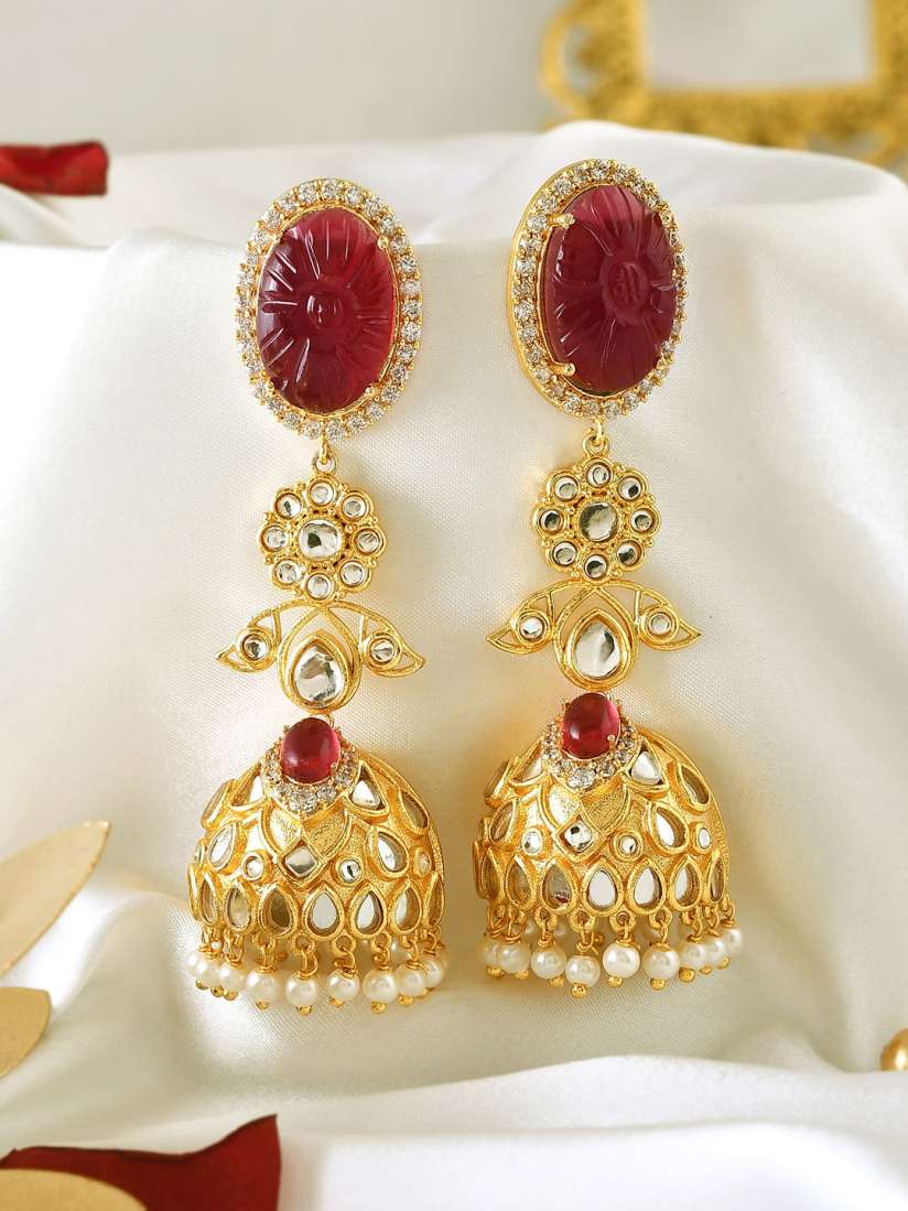 Voylla kundan jhumkas online
