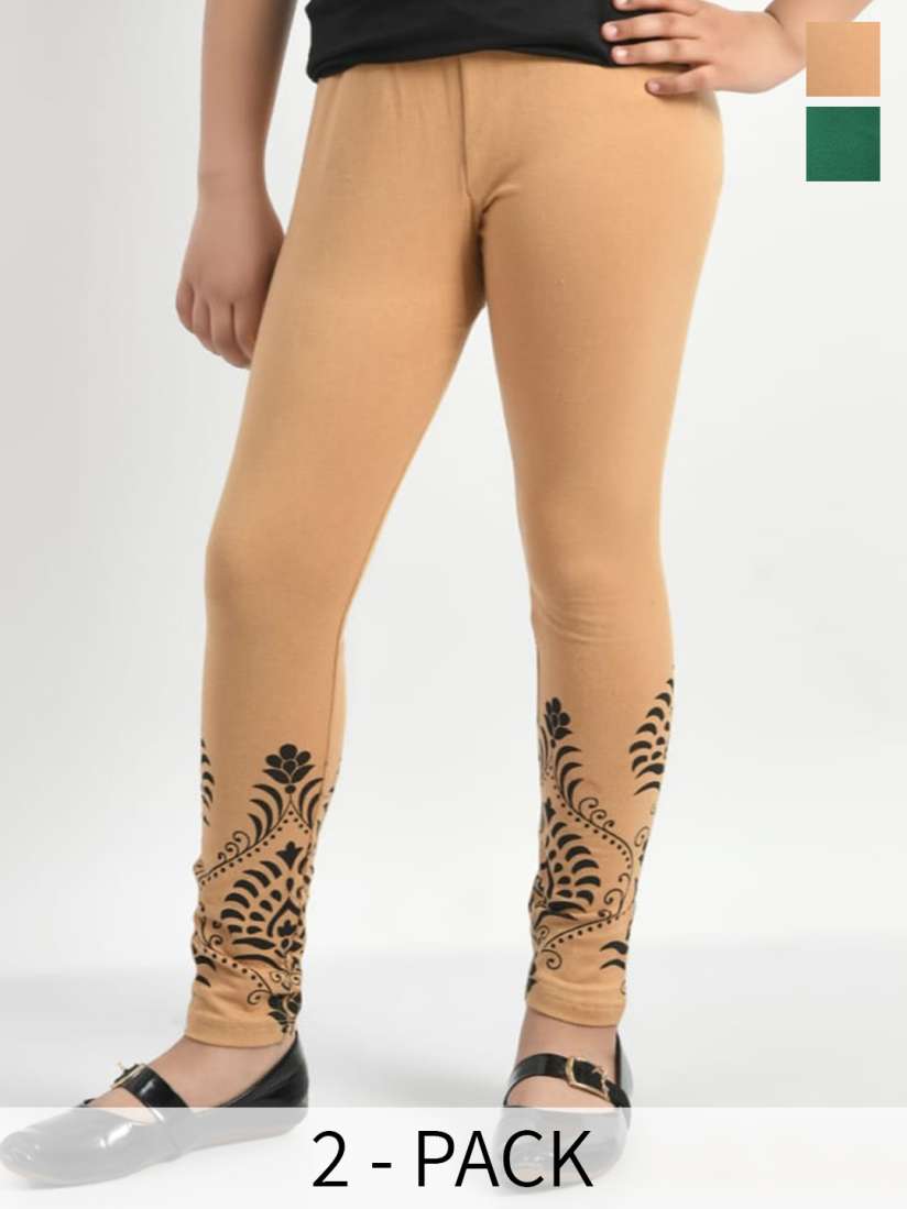 Myntra printed leggings discount
