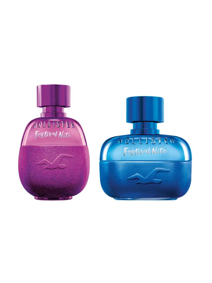 Buy HOLLISTER Festival Nite Set Of 2 Long Lasting Eau De Toilette Eau De Parfum 100ml Each Perfume for Unisex 28758882 Myntra