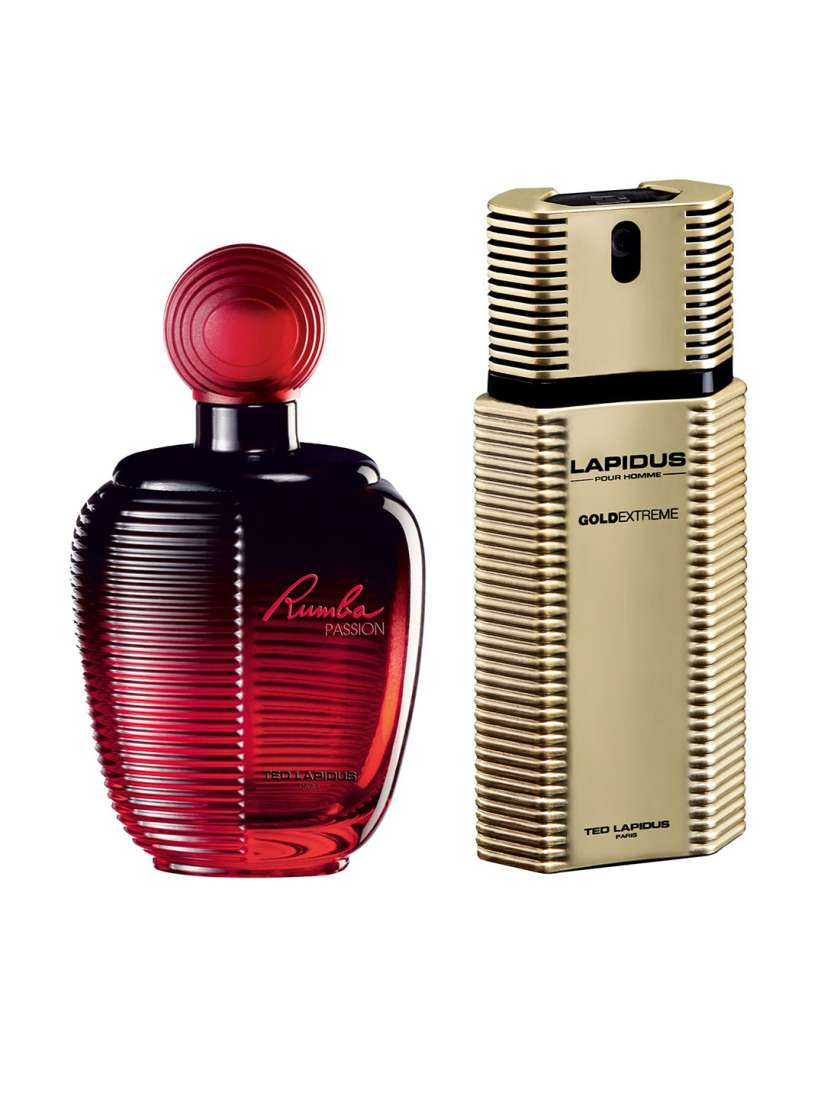 Buy Ted Lapidus Rumba Passion Gold Extreme Set Of 2 Long Lasting Eau De Toilette 100ml Each Perfume for Unisex 28758998 Myntra
