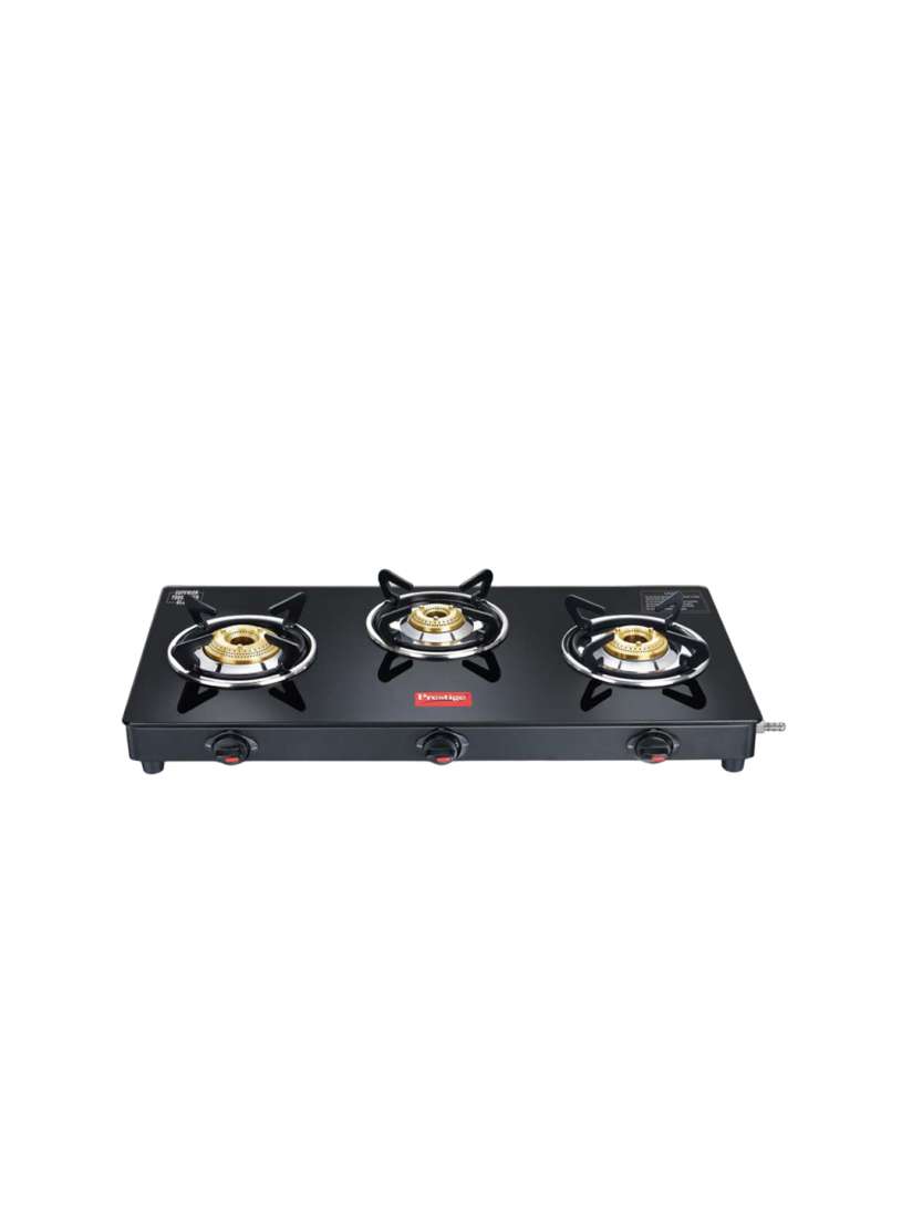 Buy Prestige Black Marvel Glass Top 3 Burners Gas Stove With Auto Ignition Gtm 03 Ai Gas Stove for Unisex 28763268 Myntra