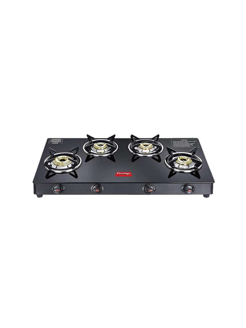 Buy Prestige Black Marvel Plus Toughened Glass Top 4 Burners Gas Stove GTM 04 AI Gas Stove for Unisex 28763314 Myntra