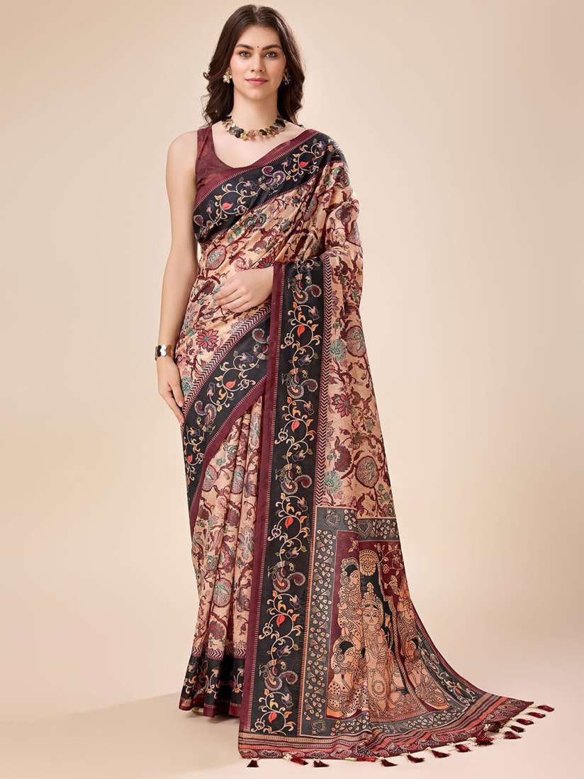 Myntra pure silk sarees cheap