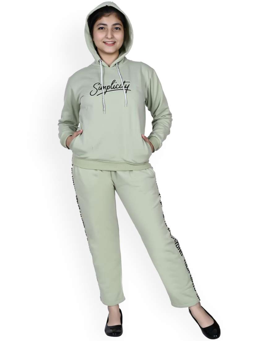 Buy FELLAMO Girls Hooded Slim Fit Tracksuits Tracksuits for Girls 28767400 Myntra