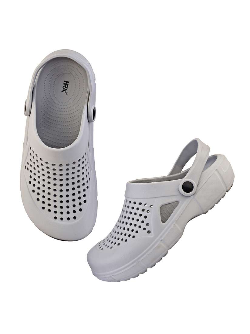 Crocs Pas Cher Buy HRX By Hrithik Roshan Men Grey Rubber