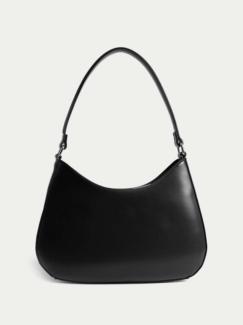 Buy Marks Spencer Zip Detail PU Bucket Hobo Bag Handbags for Women 28773552 Myntra