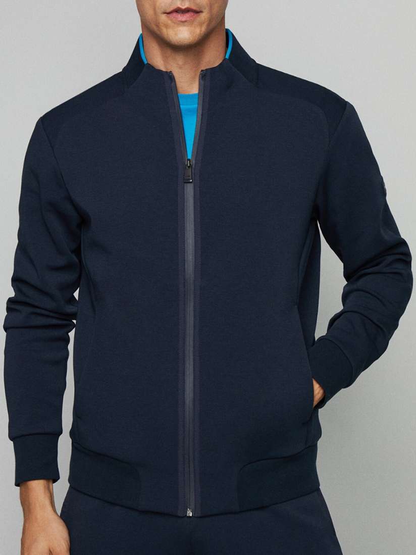 Buy HACKETT LONDON Mock Collar Bomber Jacket Jackets for Men 28774616 Myntra