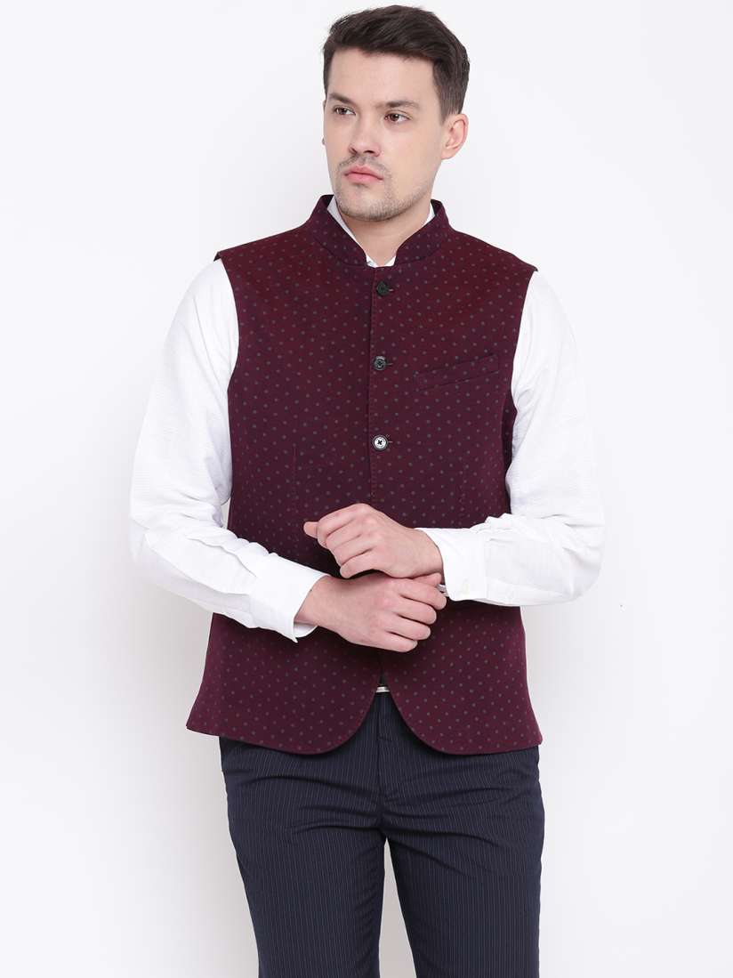 Blackberry nehru jacket online cheap