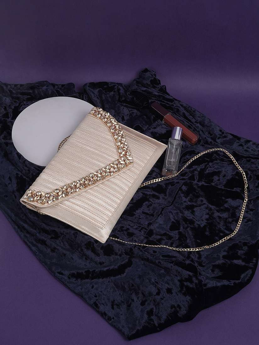 Buy Metro Embellished Envelope Clutch Clutches for Women 28782346 Myntra