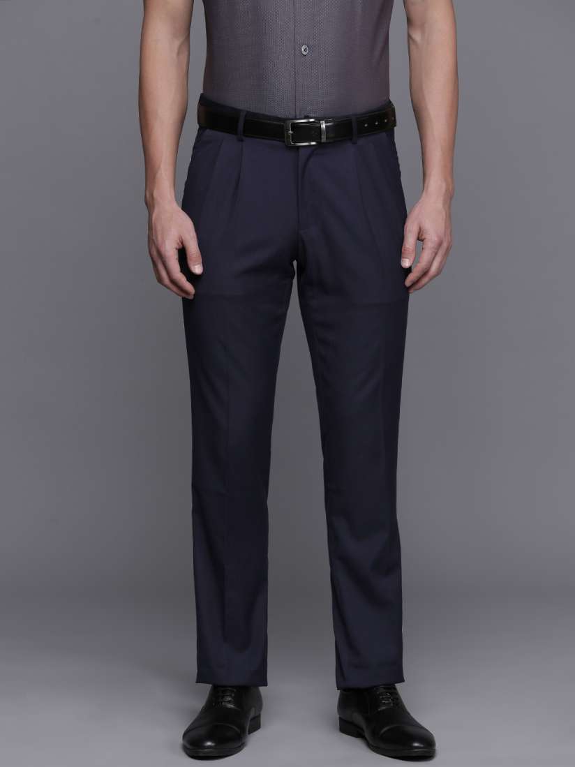 Louis philippe pleated trousers shop