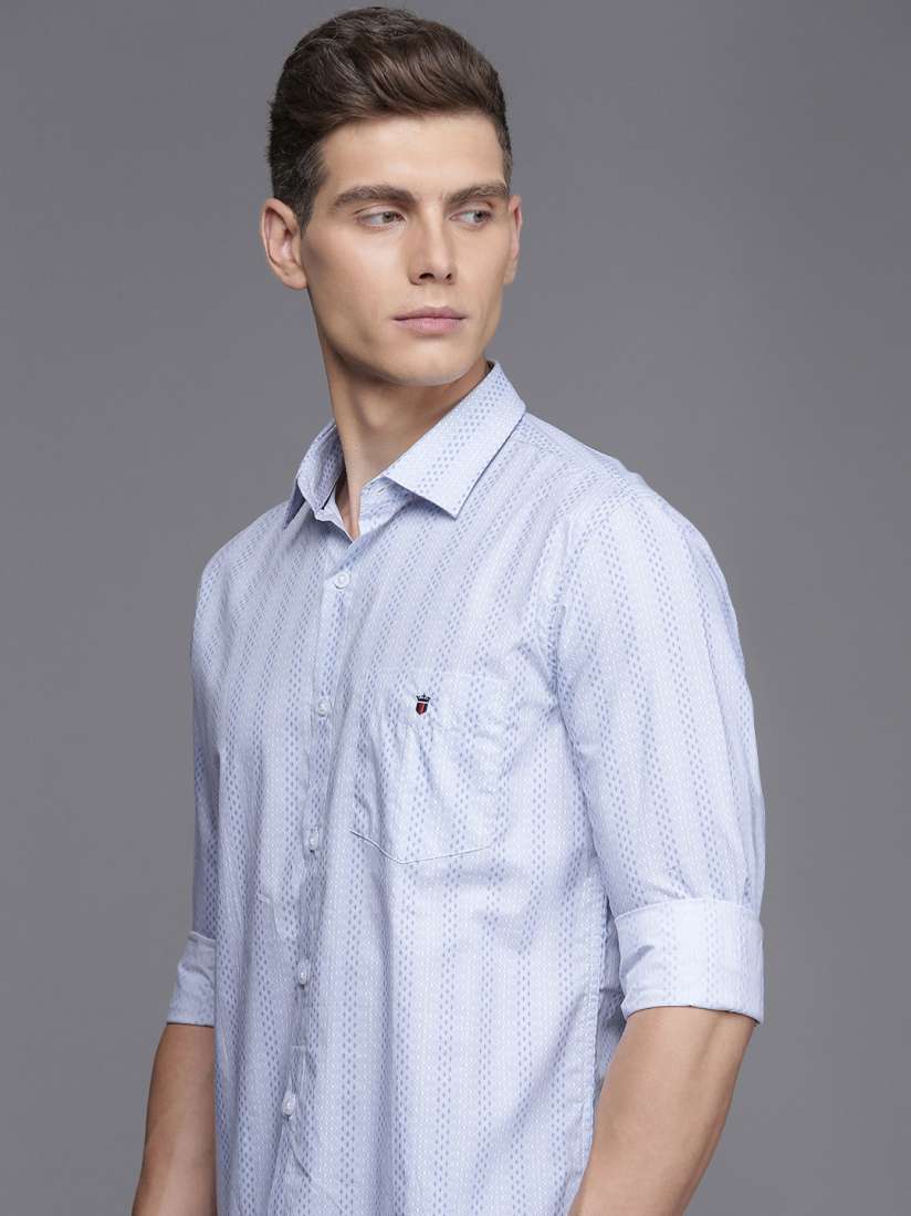 Buy Louis Philippe Sport Super Slim Fit Printed Casual Shirt Shirts for Men 28847702 Myntra