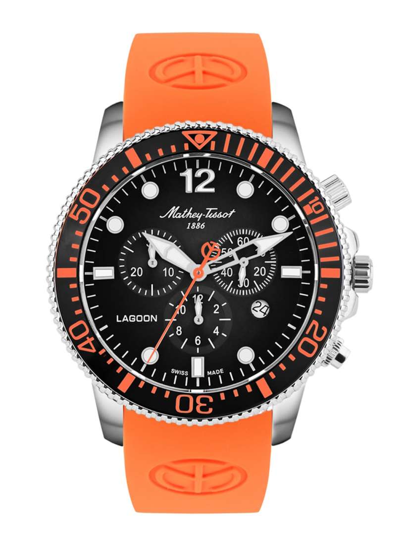 Buy Mathey Tissot Men Swiss Made Lagoon Chronograph Watch H123CHALO Watches for Men 28849224 Myntra