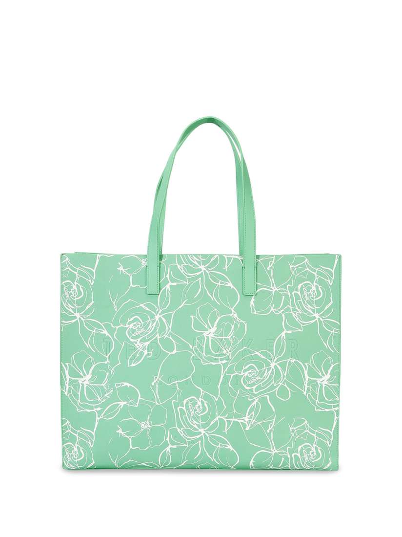 Buy Ted Baker Floral Printed Leather Structured Tote Bag Handbags for Women 28849996 Myntra
