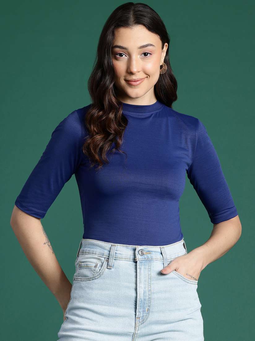 Buy DressBerry Fitted Top Tops for Women 28850710 Myntra