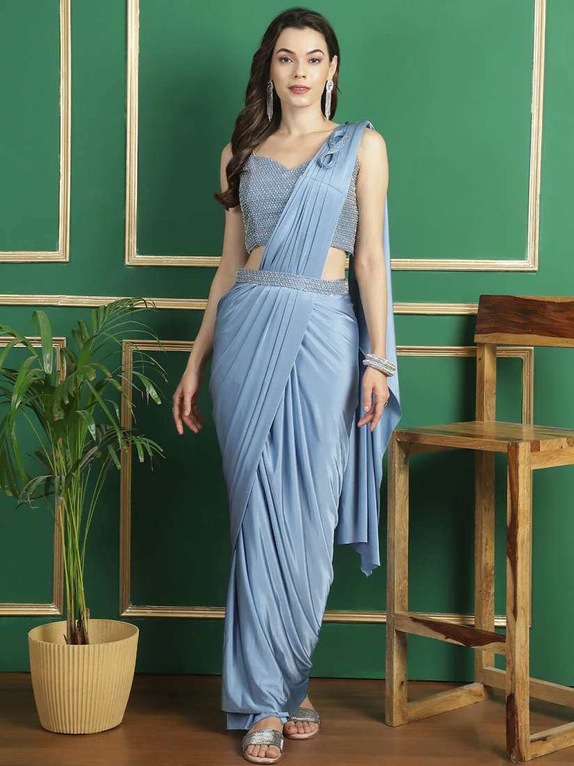 Buy Grancy Embellished Ready to Wear Saree Sarees for Women 28857872 Myntra