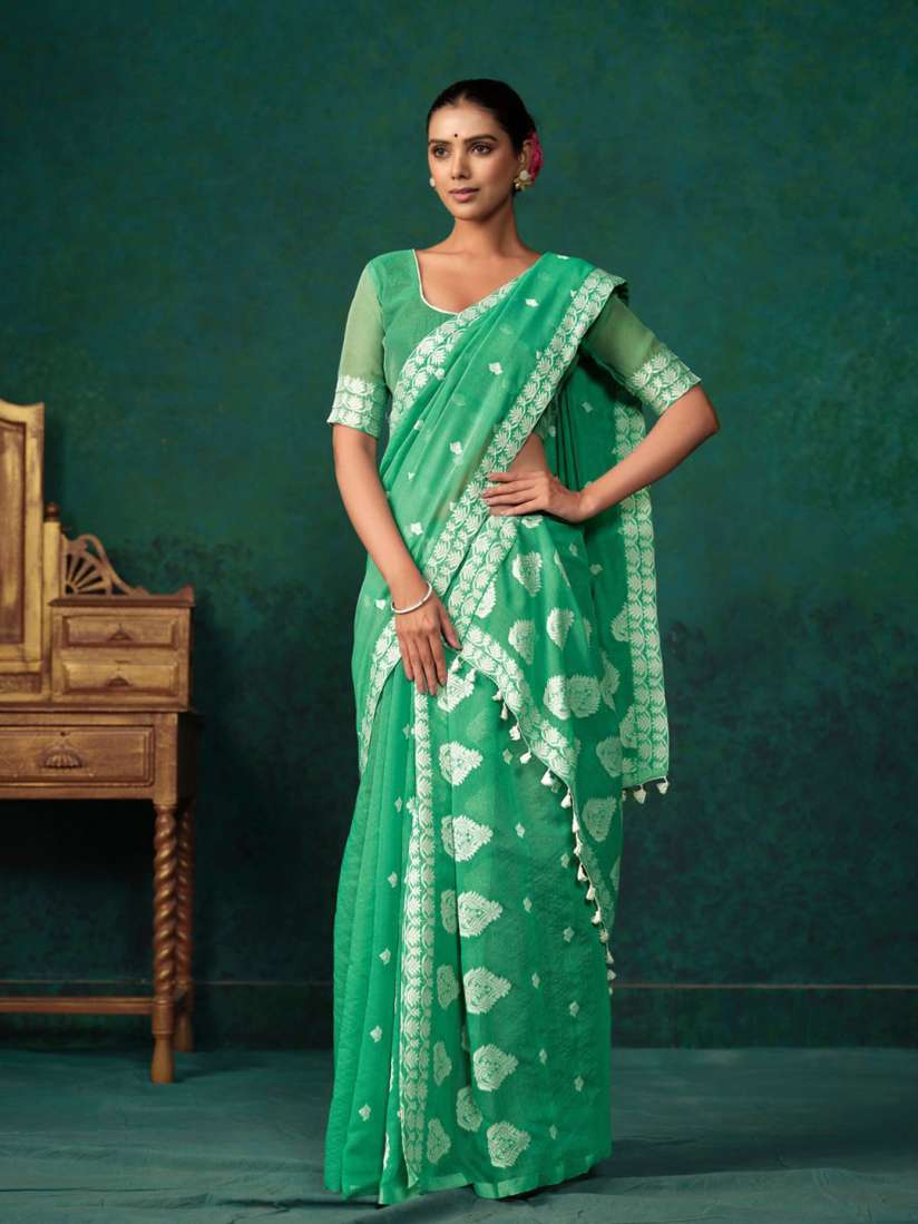 Myntra mekhela sador deals