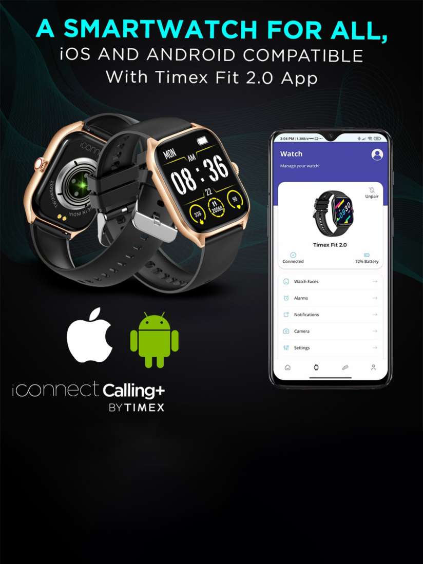 Buy Timex iConnect Calling Smart Watch Smart Watches for Unisex 28865170 Myntra