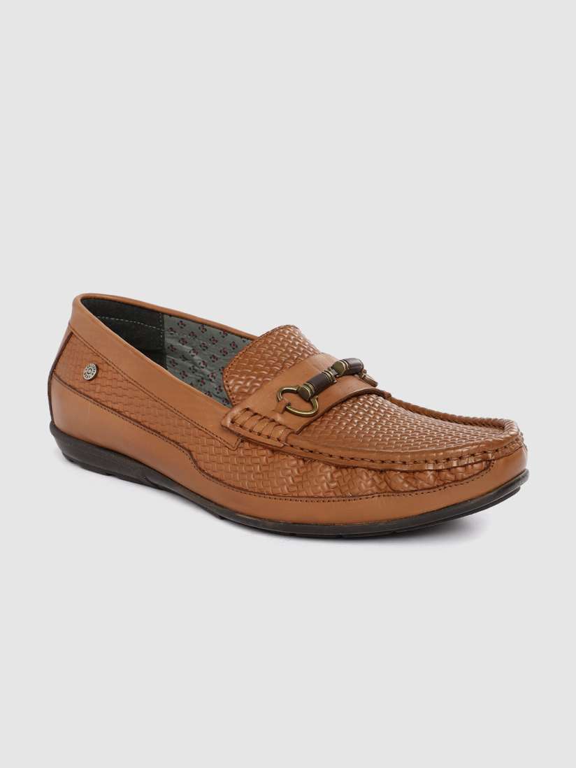 Buy Lee Cooper Men Leather Textured Formal Horsebit Loafers Formal Shoes for Men 28870564 Myntra