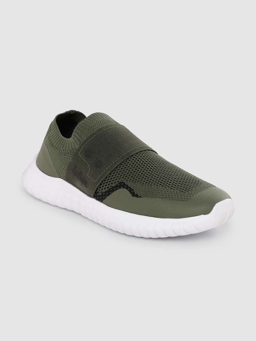 Buy Lee Cooper Men Woven Design Slip On Sneakers Casual Shoes for Men 28870616 Myntra