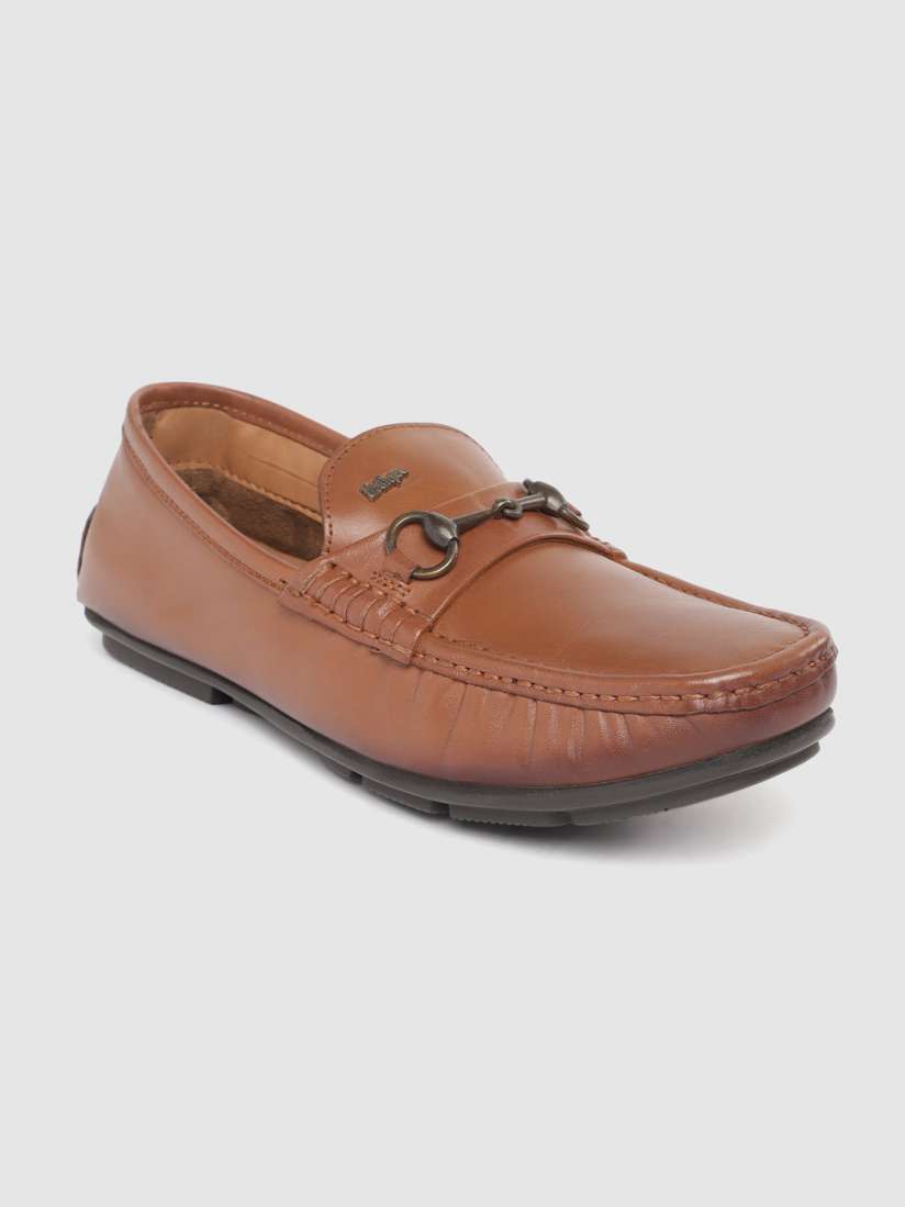 Buy Lee Cooper Men Leather Textured Horsebit Loafers Casual Shoes for Men 28870624 Myntra
