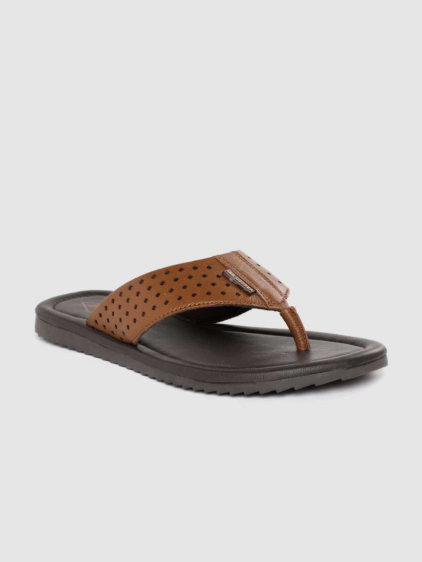 Buy Lee Cooper Men Leather Comfort Sandals With Laser Cut Detail Sandals for Men 28872922 Myntra