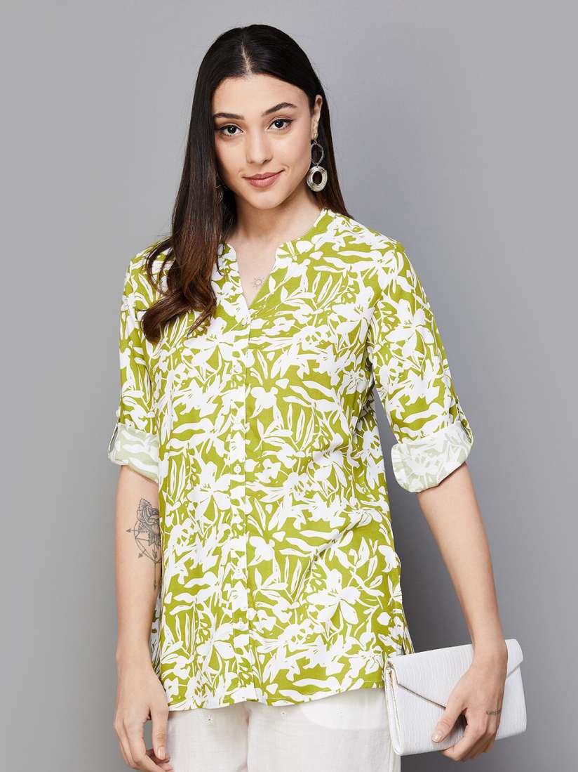 Buy Melange by Lifestyle Floral Printed Kurti Kurtis for Women 28883988 Myntra