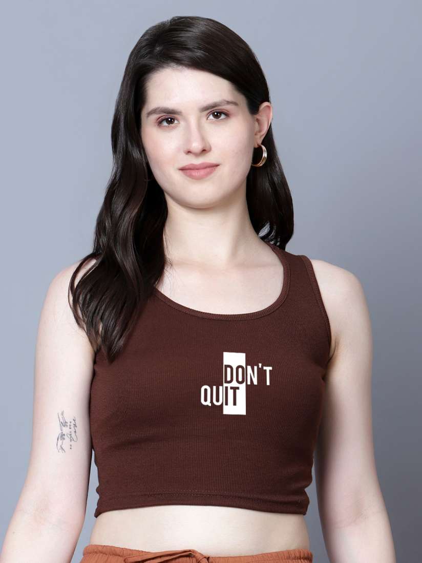 Buy Fashion And Youth Print Crop Top Tops for Women 28897616 Myntra