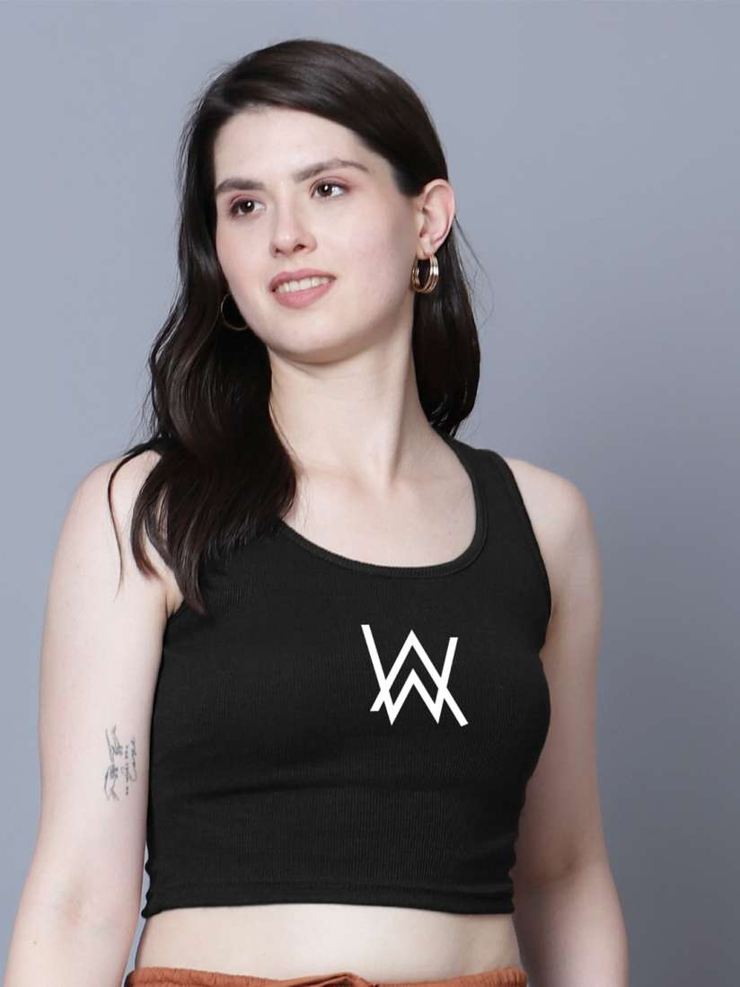 Buy Fashion And Youth Print Crop Top Tops for Women 28897754 Myntra