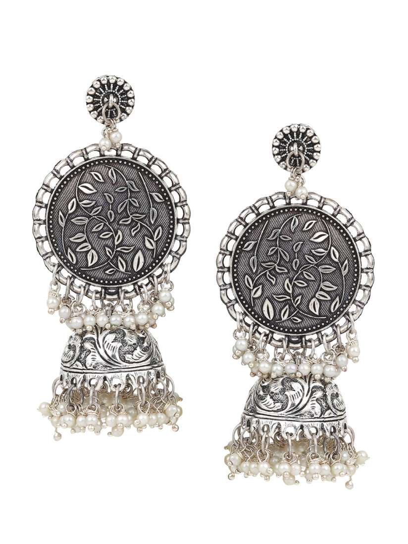 Buy Anvik Contemporary Jhumkas Earrings Earrings for Women 28906834 Myntra