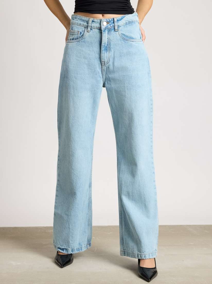 High rise jeans myntra outlet