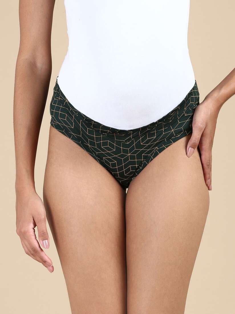 Buy CIRCUS Low Rise Printed Discharge Absorption Micro Modal Maternity Panty Briefs for Women 28908828 Myntra