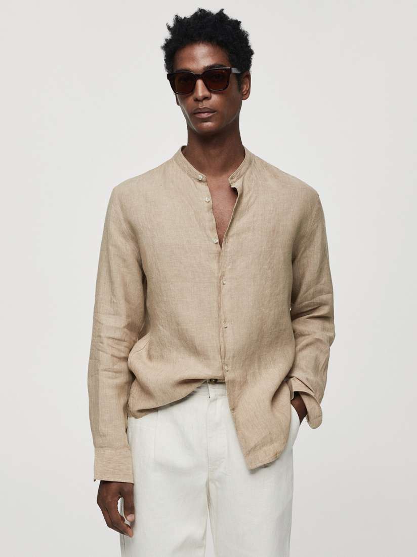 Mango dress shirt top
