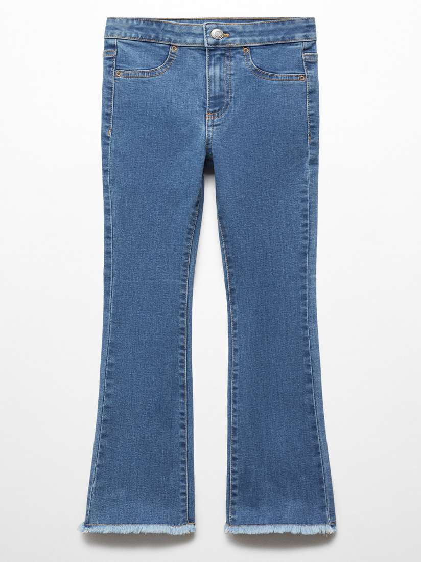 Mango girls jeans top