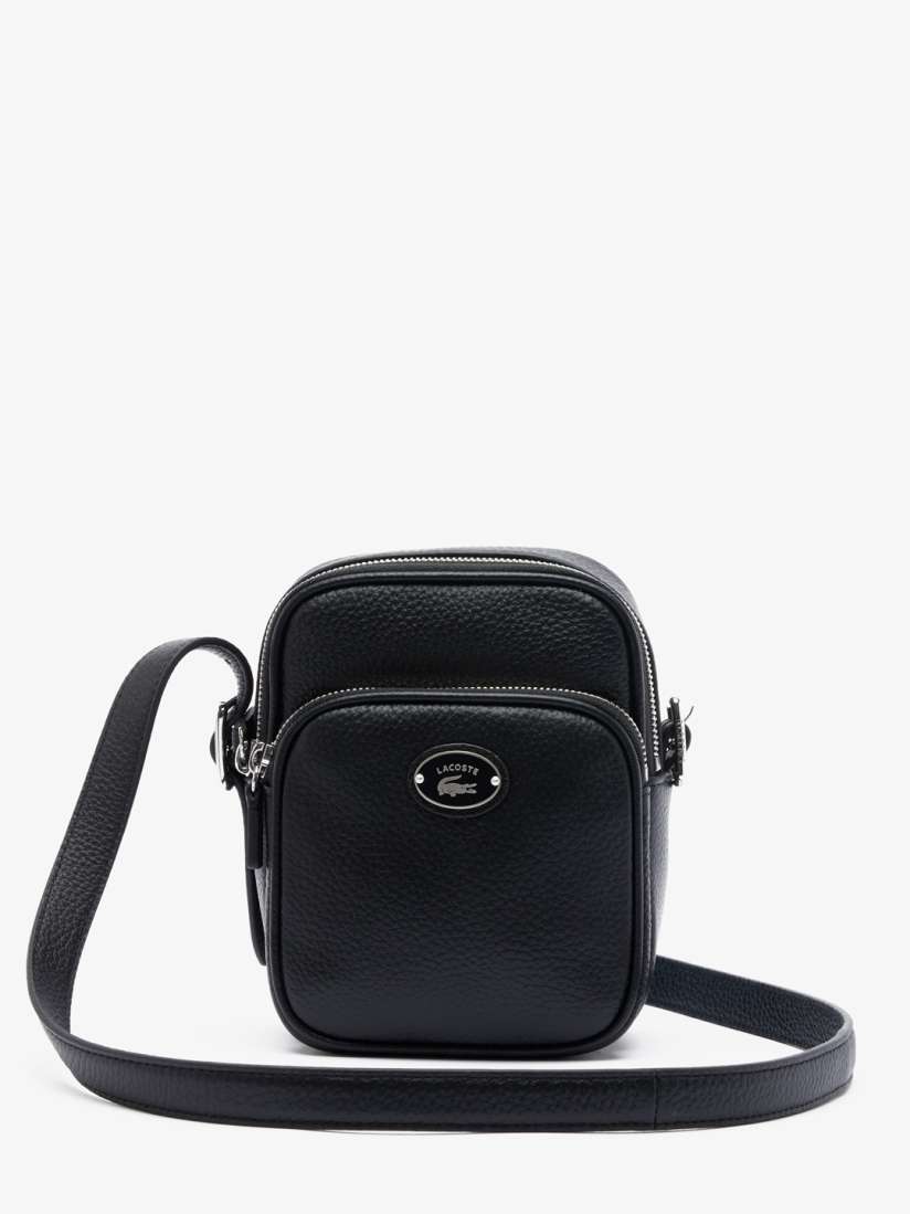 Buy Lacoste Leather Structured Sling Bag Handbags for Women 28933610 Myntra