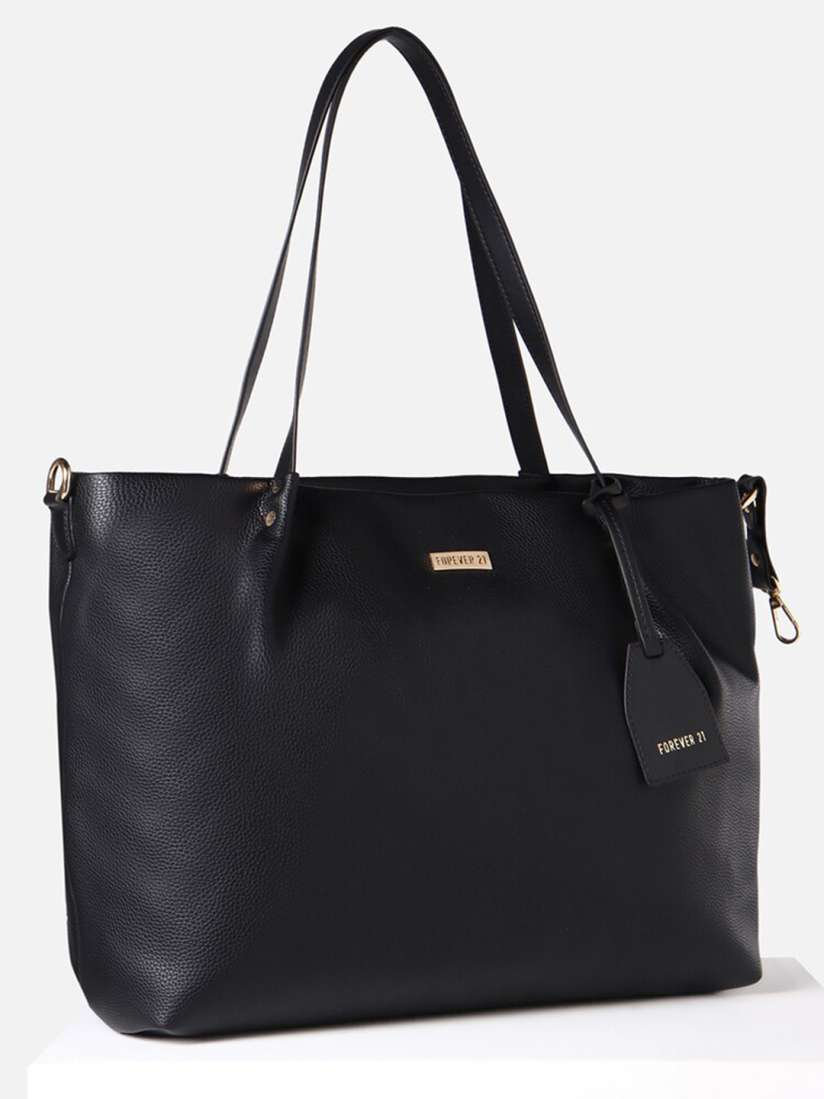 Buy FOREVER 21 Textured Shopper Shoulder Bag Handbags for Women 28934990 Myntra