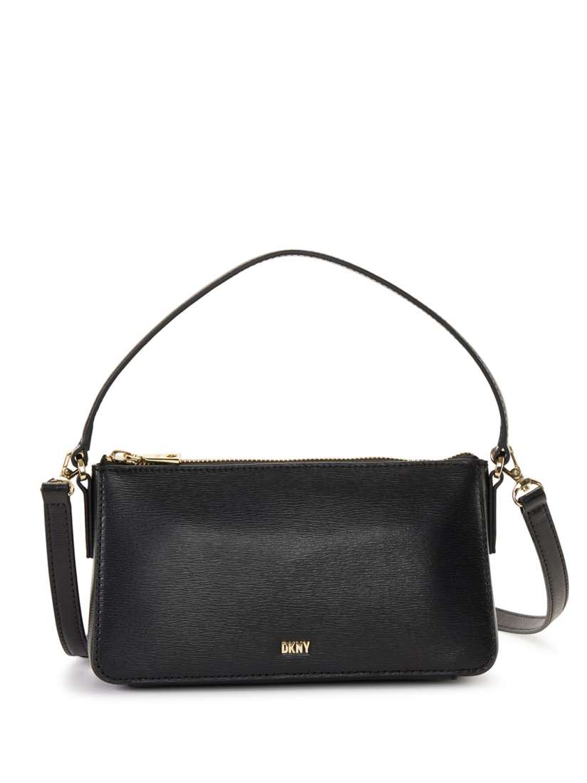 Buy DKNY Textured Leather Structured Sling Bag Handbags for Women 28941190 Myntra