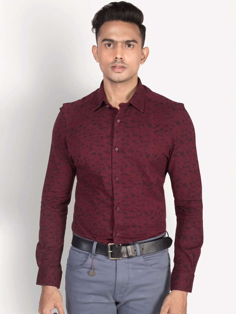 Buy Turtle Floral Printed Classic Skinny Fit Cotton Party Shirt Shirts for Men 28963096 Myntra
