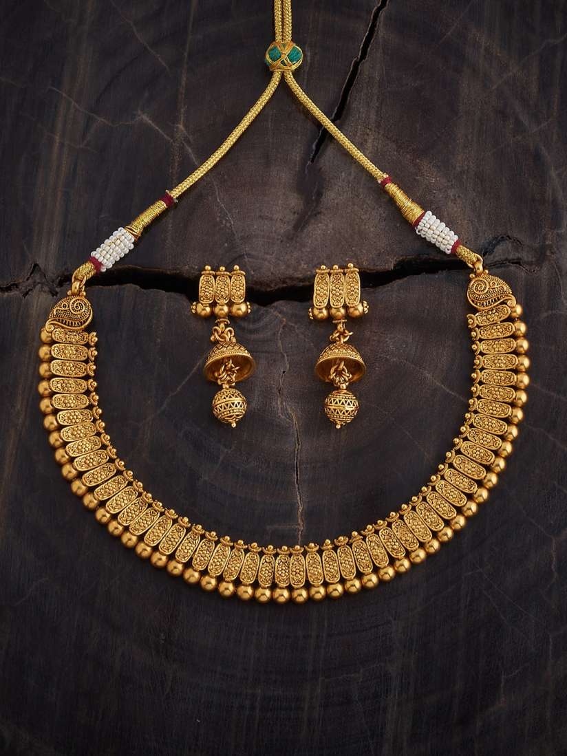 Buy Kushal s Fashion Jewellery Gold Plated Jewellery Set Jewellery Set for Women 28969864 Myntra