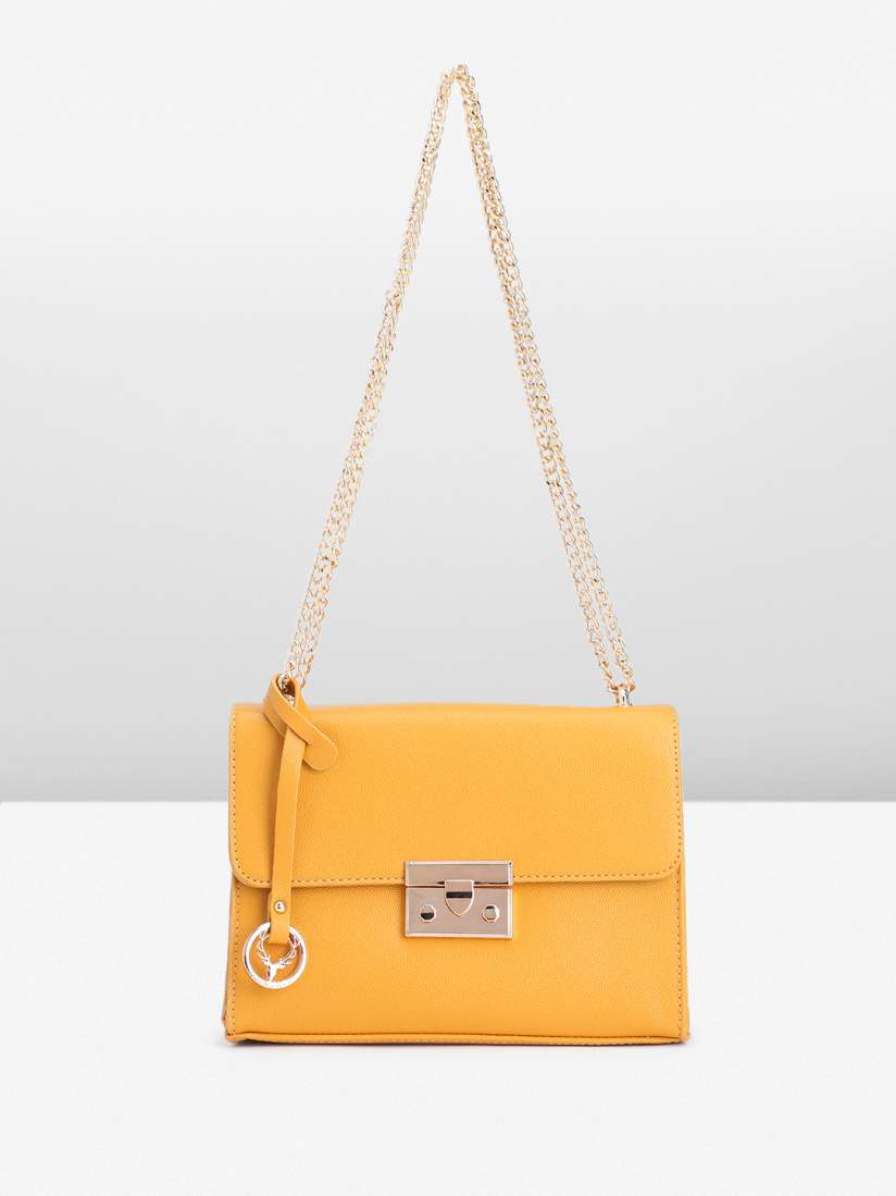 Buy Allen Solly Structured Shoulder Bag Handbags for Women 28971400 Myntra