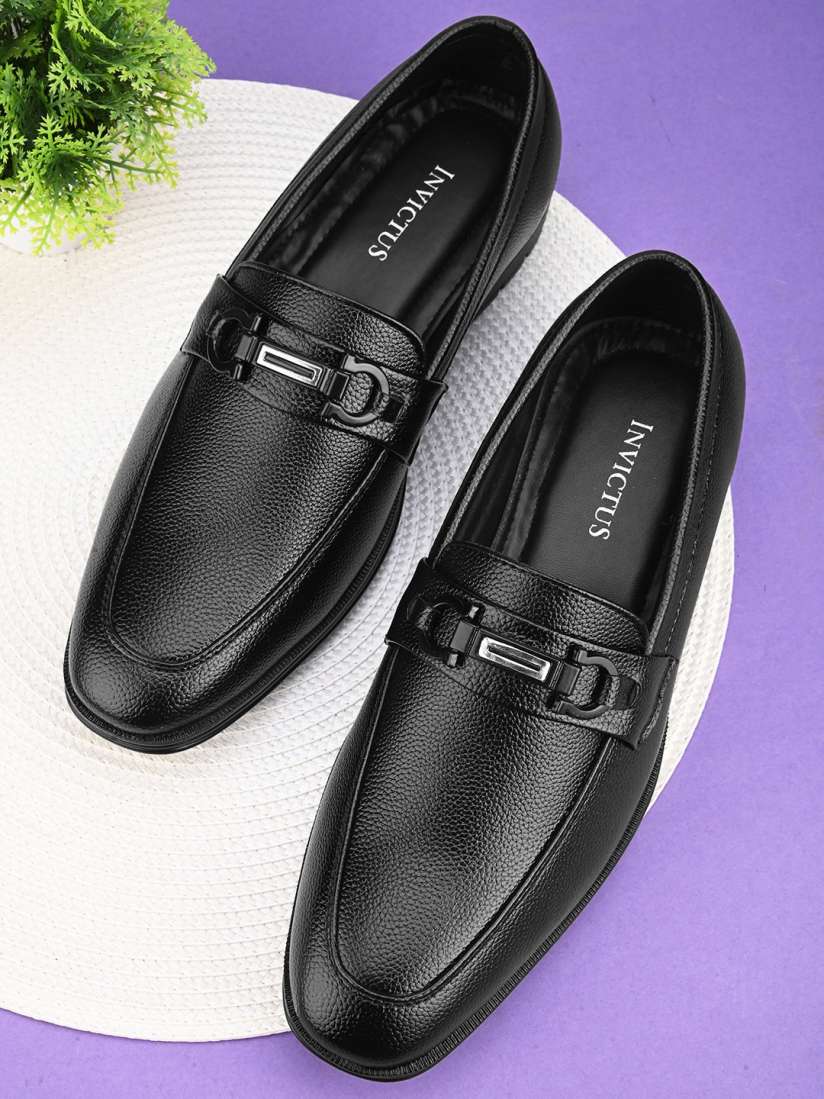 Buy INVICTUS Men Round Toe Formal Loafers Formal Shoes for Men 28979752 Myntra