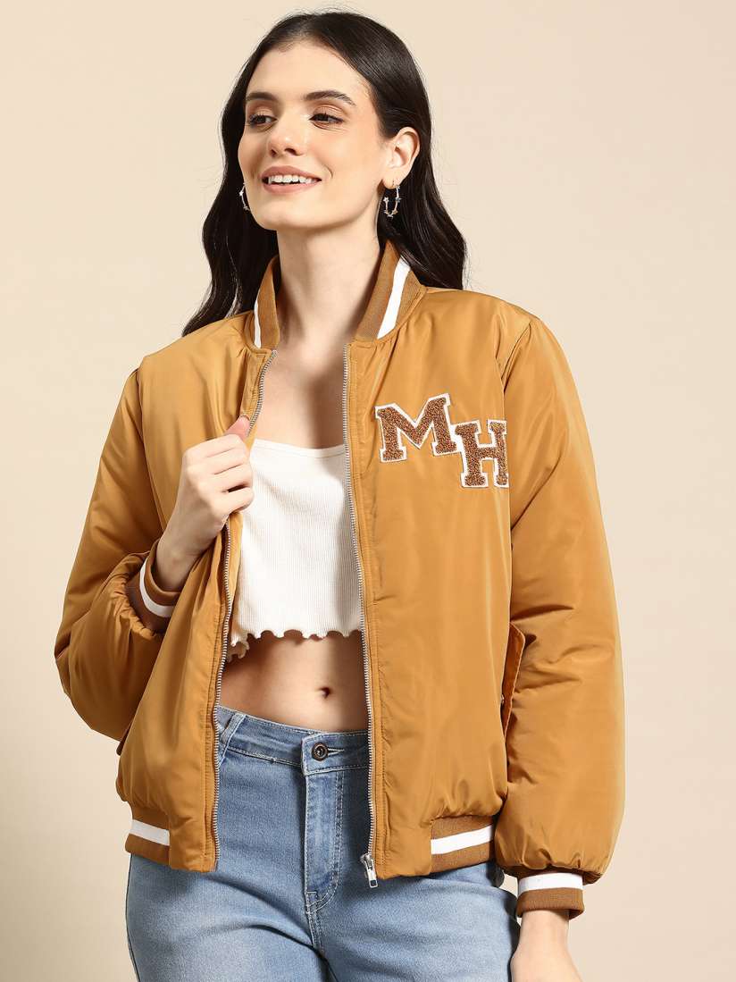 Buy Mast Harbour Women Bomber Jacket Jackets for Women 28983668 Myntra